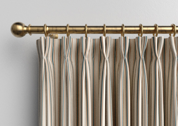The British Stripe Co. Mary, Teignbridge No.1 - Made to Measure Curtains - Image 10